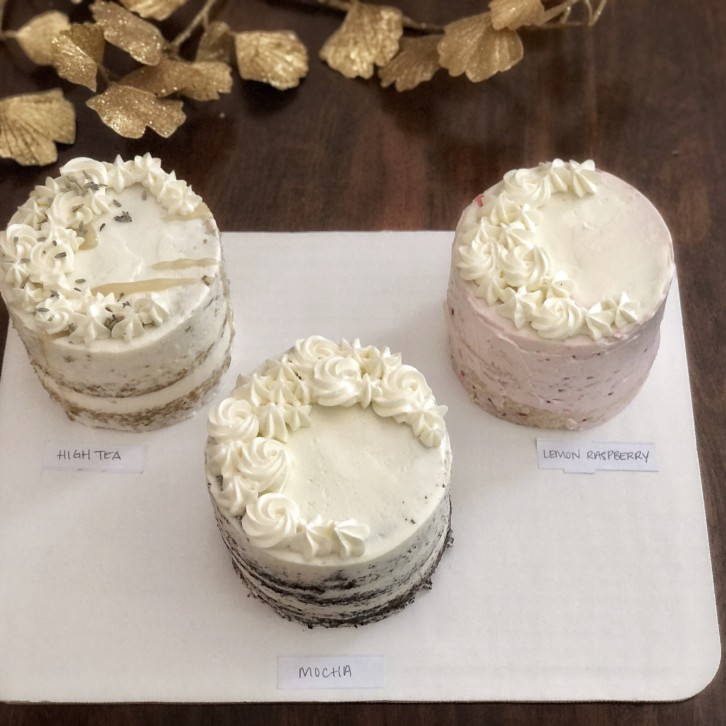 Wedding Cake Tasting Box Trio